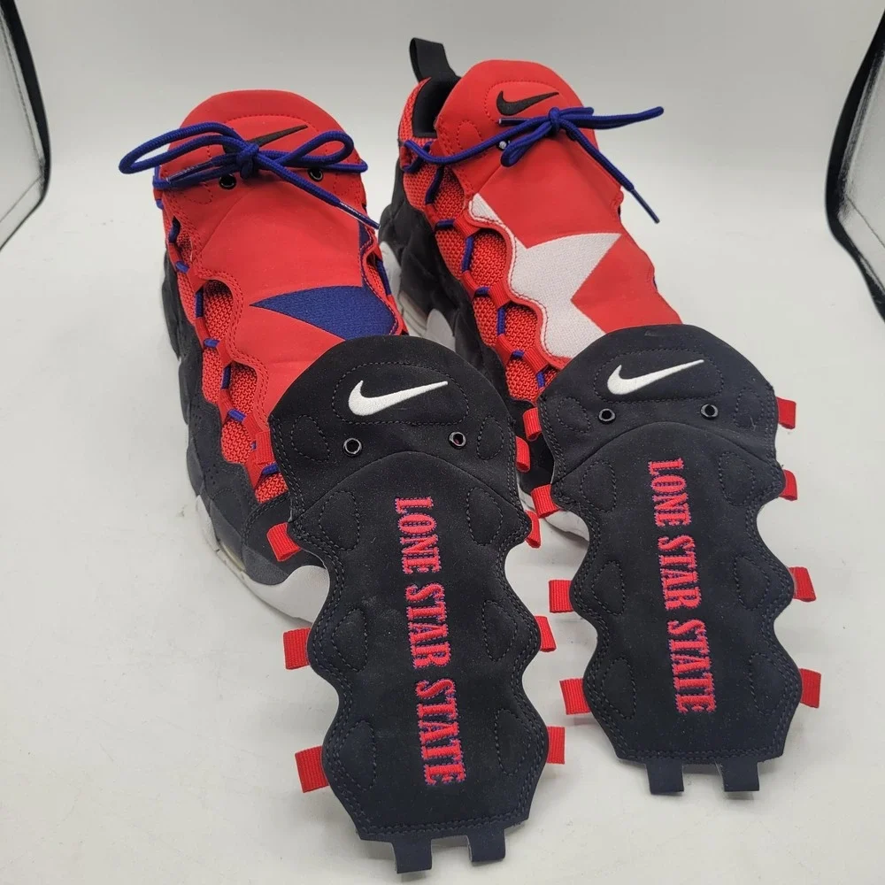 Size 11 Nike Air More Money Lone Star State BV2521 001 Mens Shoes Sneakers Texas